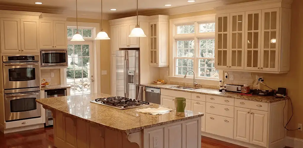 Custom cabinet door installation and kitchen upgrade in Clearwater, FL